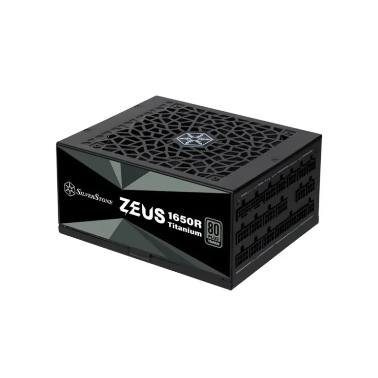 SilverStone 1650W Zeus 1650R 80+ Titanium Fully Modular PCIe 5 ATX 3.1 Power Supply