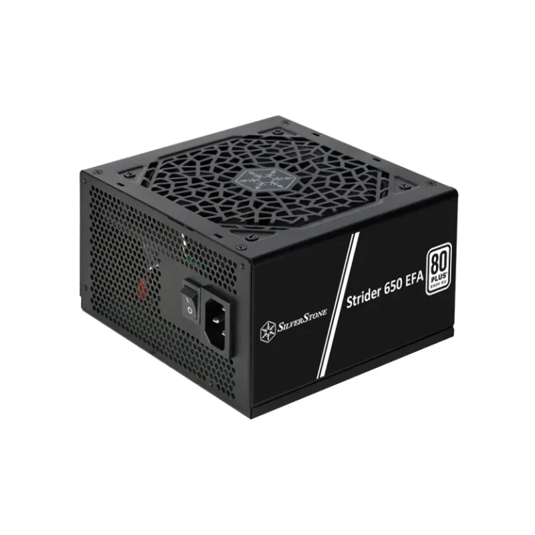 SilverStone Strider 650W CFA 80+ Certified Power Supply Black Cable