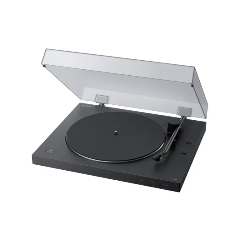 Sony High-Quality Stereo Turntable Record Player with Bluetooth Connectivity