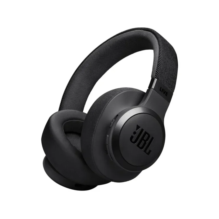 JBL Live 770NC Wireless True Noise Cancelling Over-Ear Headphones (Black)
